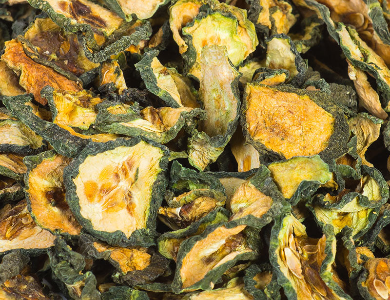 Gedroogde Komkommerschijfjes – Een natuurlijke snack voor jouw konijn