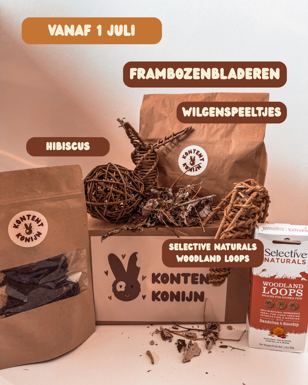 Kontent Abonnement - Knaagpakket