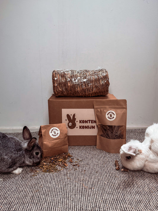 Knaagpakket voor konijnen