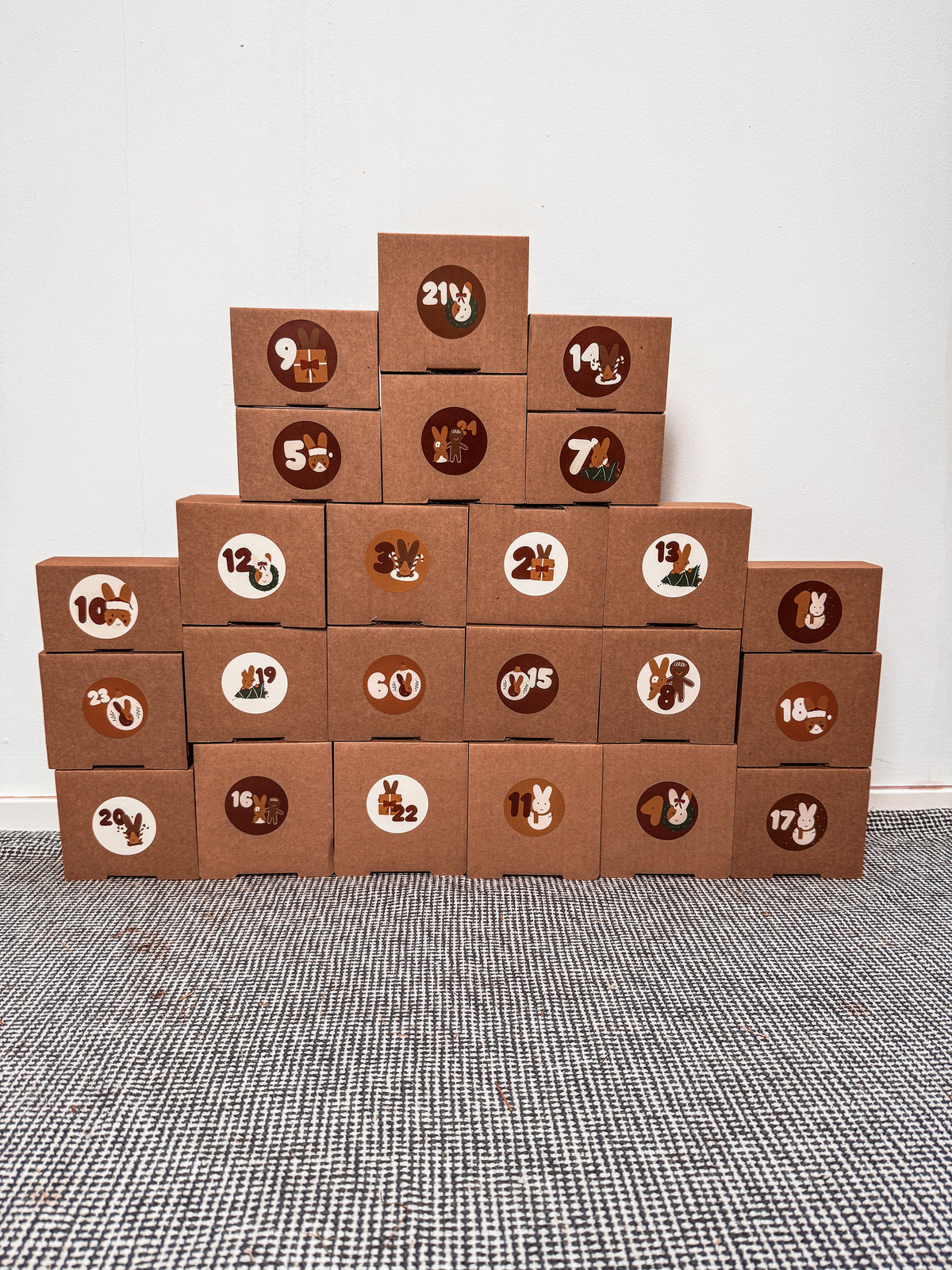 Adventskalender voor konijnen