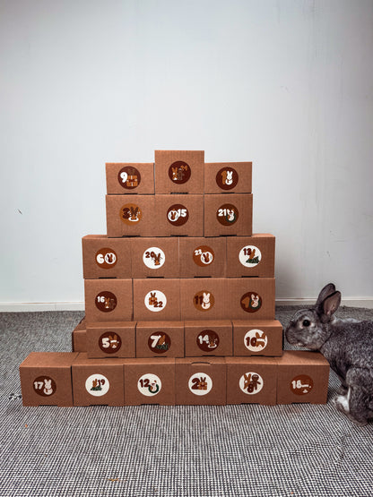 Adventskalender voor konijnen