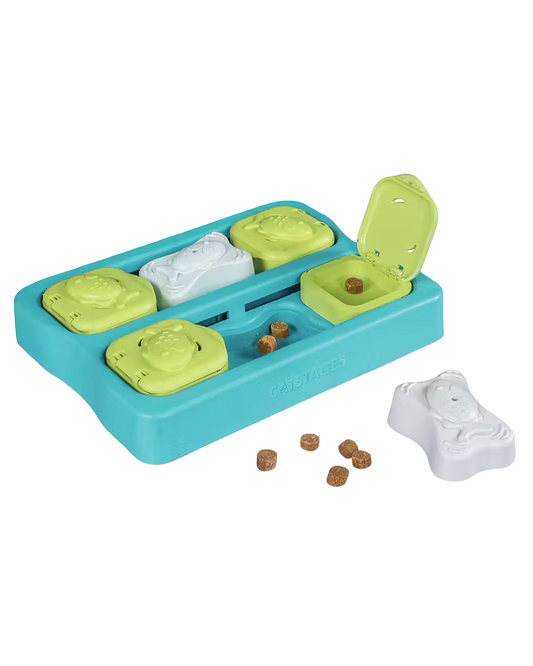 Nina Ottosson Kitty Cube Game: Slimme uitdaging voor nieuwsgierige dieren🧠🐾